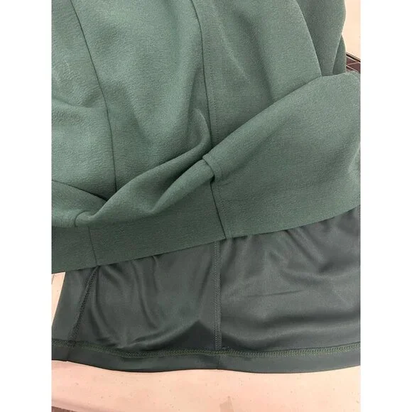 Maggy London Womens  Size 2 Crew Neck Sleeveless Sheat Dress Green NWT - Picture 13 of 13